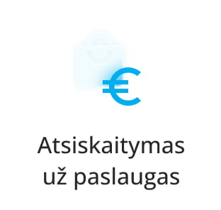 Atsiskaitymas už paslaugas