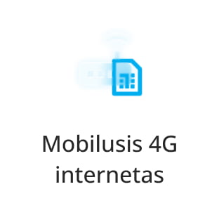 mobilusis internetas 4G