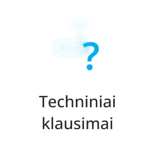 Techniniai klausimai